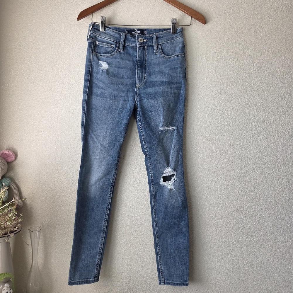 3S Hollister Jeans W26 L27 High Rise Super Skinny